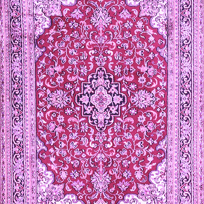 Medallion Purple Traditional Rug, tr354pur