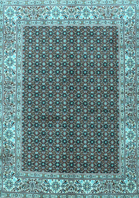 Persian Light Blue Traditional Rug, tr3550lblu