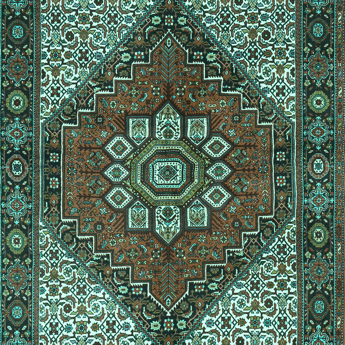 Persian Turquoise Traditional Rug, tr3551turq