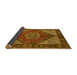 Sideview of Persian Yellow Traditional Rug, tr3551yw