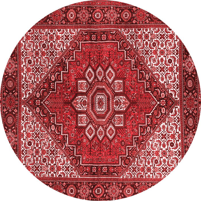 Machine Washable Persian Red Traditional Rug, wshtr3551red