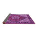 Sideview of Persian Purple Traditional Rug, tr3551pur