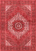 Persian Red Traditional Area Rugs