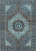 Persian Light Blue Traditional Rug, tr3552lblu