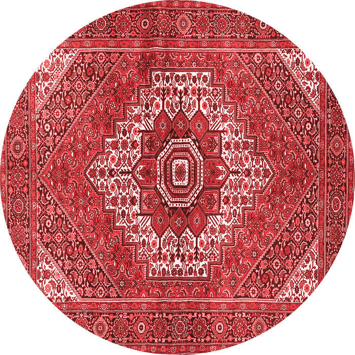 Machine Washable Persian Red Traditional Rug, wshtr3552red