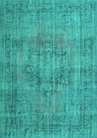 Persian Turquoise Traditional Rug, tr3553turq