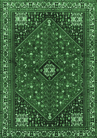 Persian Emerald Green Traditional Rug, tr3554emgrn