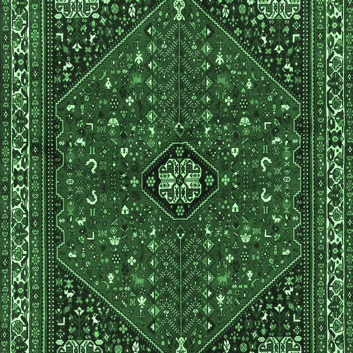 Persian Emerald Green Traditional Rug, tr3554emgrn