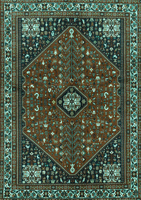 Persian Turquoise Traditional Rug, tr3554turq