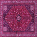 Square Persian Pink Traditional Rug, tr3554pnk