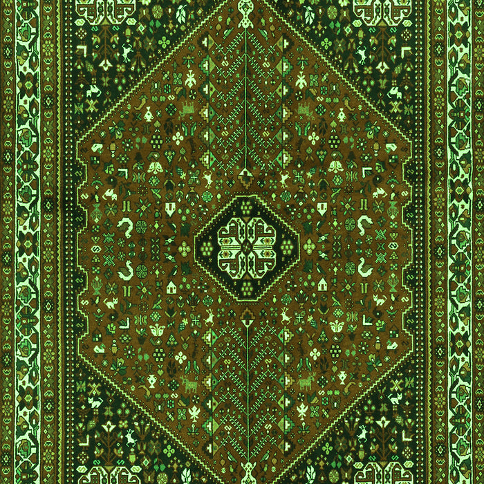 Persian Green Traditional Rug, tr3554grn