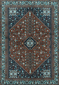 Persian Light Blue Traditional Rug, tr3554lblu