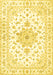 Machine Washable Persian Yellow Traditional Rug, wshtr3555yw