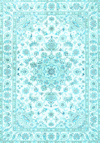 Persian Light Blue Traditional Rug, tr3555lblu