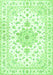 Serging Thickness of Machine Washable Persian Green Traditional Area Rugs, wshtr3555grn
