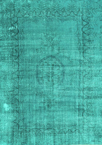 Persian Turquoise Traditional Rug, tr3556turq