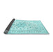 Sideview of Persian Light Blue Traditional Rug, tr3557lblu