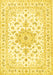 Machine Washable Persian Yellow Traditional Rug, wshtr3557yw