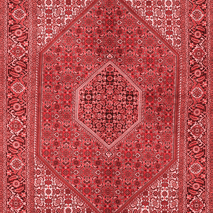 Machine Washable Persian Red Traditional Rug, wshtr3558red