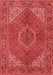 Persian Red Traditional Area Rugs