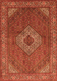 Medallion Orange Traditional Rug, tr3559org