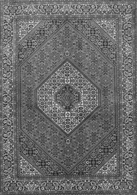 Medallion Gray Traditional Rug, tr3559gry