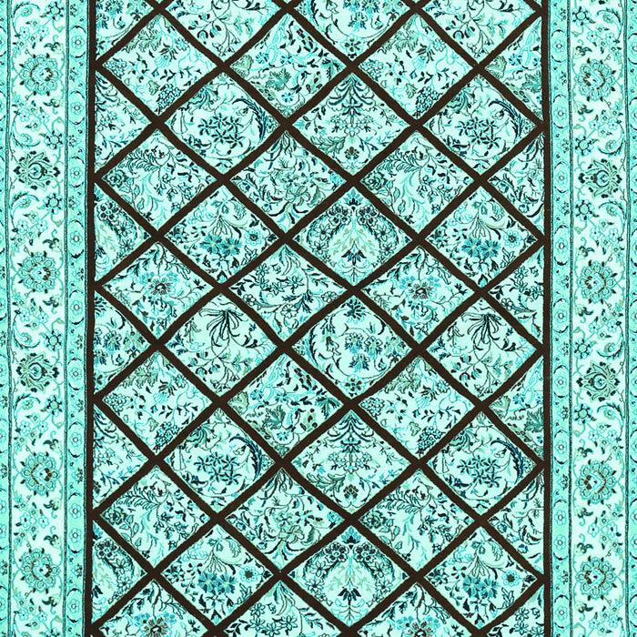 Persian Turquoise Traditional Rug, tr355turq