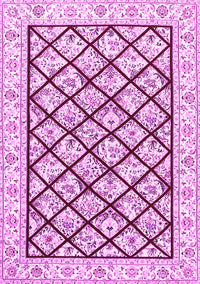 Persian Pink Traditional Rug, tr355pnk