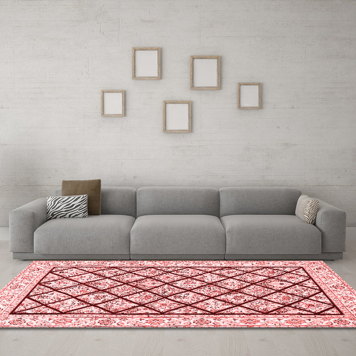 Traditional Red Washable Rugs