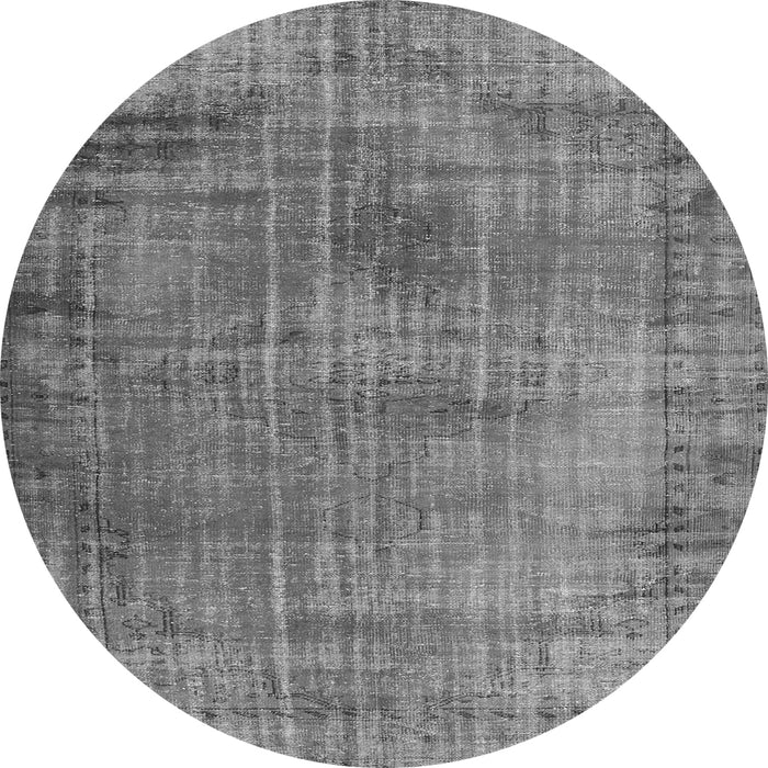 Square Persian Gray Traditional Rug, tr3560gry