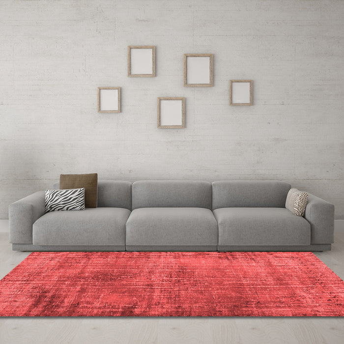 Traditional Red Washable Rugs