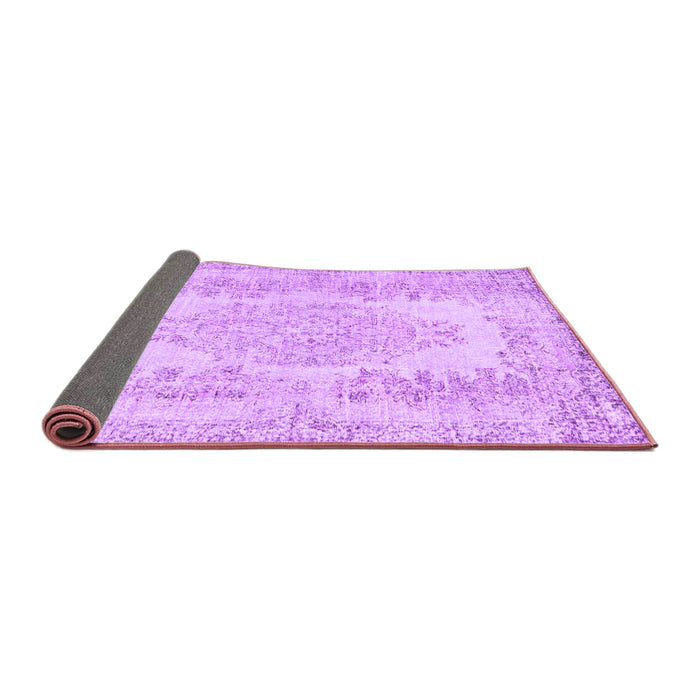 Sideview of Persian Purple Traditional Rug, tr3561pur