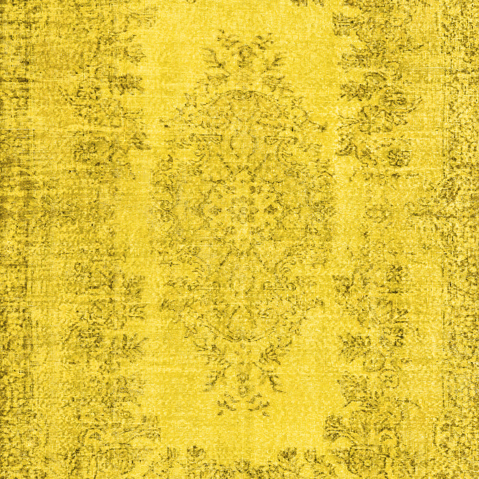Persian Yellow Traditional Rug, tr3561yw