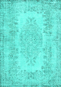 Persian Turquoise Traditional Rug, tr3561turq