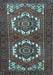 Machine Washable Persian Light Blue Traditional Rug, wshtr3562lblu