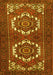 Machine Washable Persian Yellow Traditional Rug, wshtr3562yw