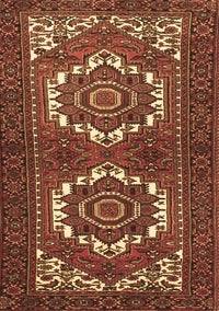 Persian Brown Traditional Rug, tr3562brn