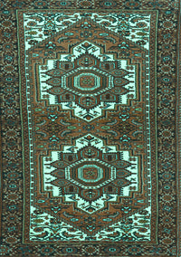 Persian Turquoise Traditional Rug, tr3562turq