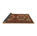 Sideview of Persian Brown Traditional Rug, tr3562brn