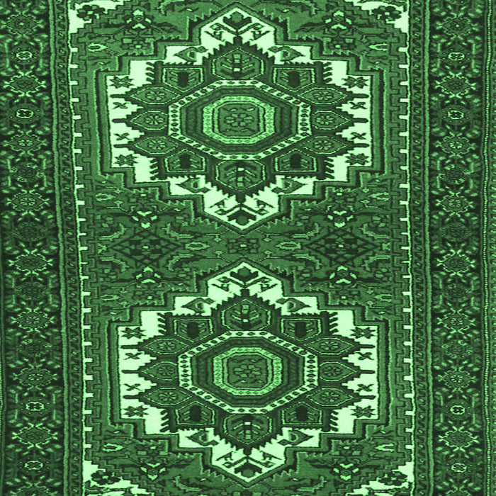 Persian Emerald Green Traditional Rug, tr3562emgrn
