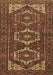 Machine Washable Persian Brown Traditional Rug, wshtr3563brn