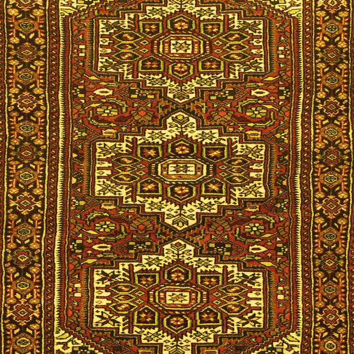 Persian Yellow Traditional Rug, tr3563yw