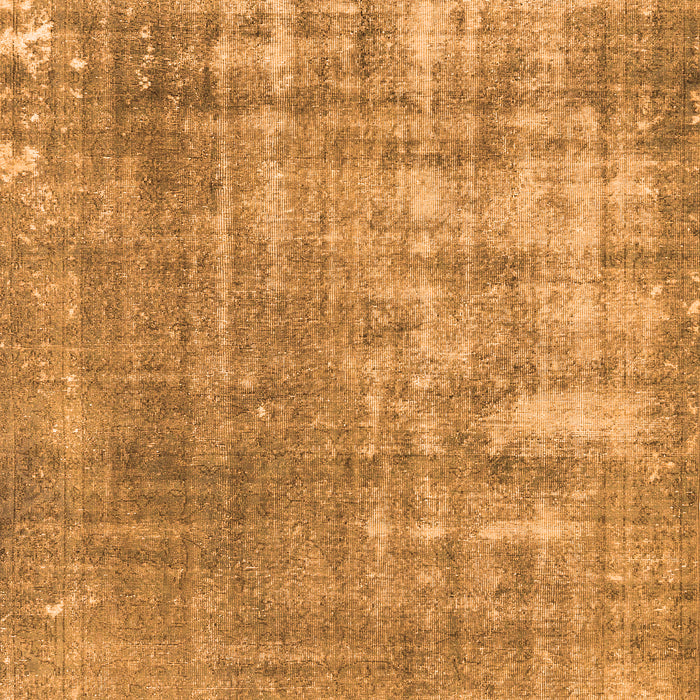 Serging Thickness of Machine Washable Persian Orange Traditional Area Rugs, wshtr3564org