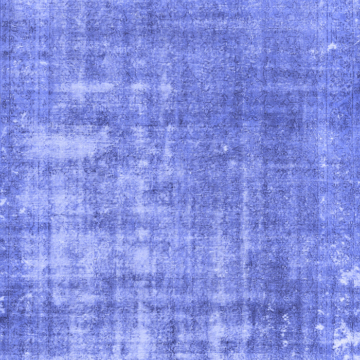 Machine Washable Persian Blue Traditional Rug, wshtr3564blu