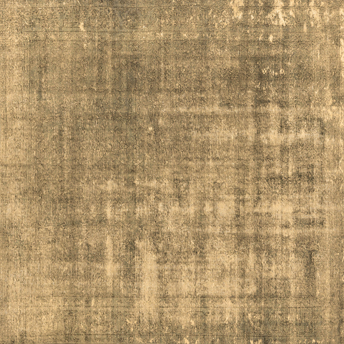 Square Machine Washable Persian Brown Traditional Rug, wshtr3564brn