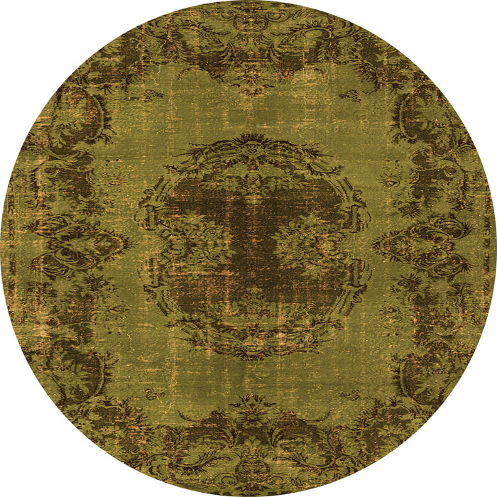 Machine Washable Persian Orange Bohemian Area Rugs, wshtr3565org