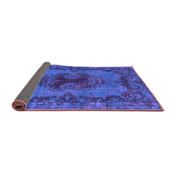 Sideview of Persian Purple Bohemian Rug, tr3565pur