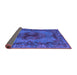 Sideview of Persian Purple Bohemian Rug, tr3565pur