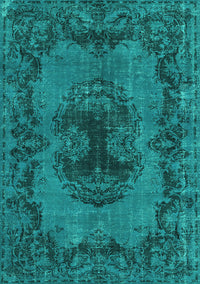 Persian Turquoise Bohemian Rug, tr3565turq