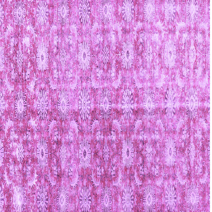 Square Persian Purple Traditional Rug, tr3566pur
